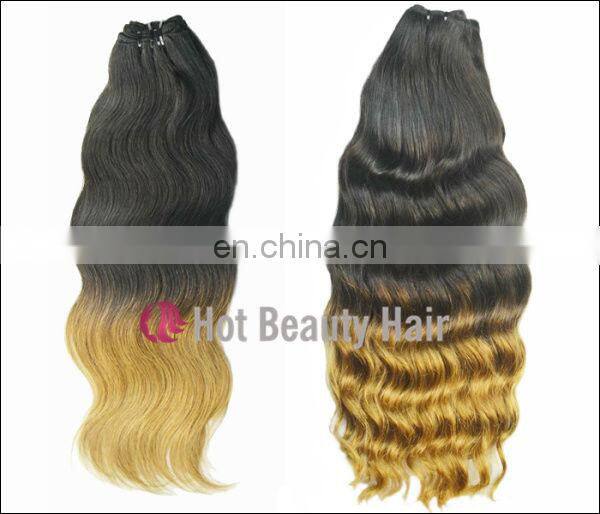 ombre remy tape hair extension still can be dyed to other color and do other styles