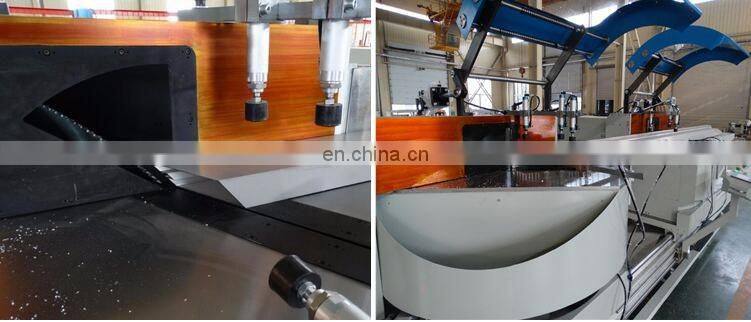 2016 Delta System Double Head Miter Saw CNC Aluminium Profile Cutting