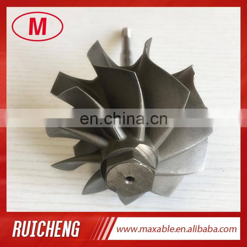 GT3582R 10 BLADES 62.35/68.00mm ball bearing turbine shaft/turbo wheel /turbine shaft&wheel