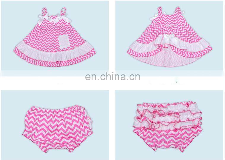2018 Wholesale Lace Dress And Pants Cotton Baby Girls Clothes Dress Romper Boutique Outfits