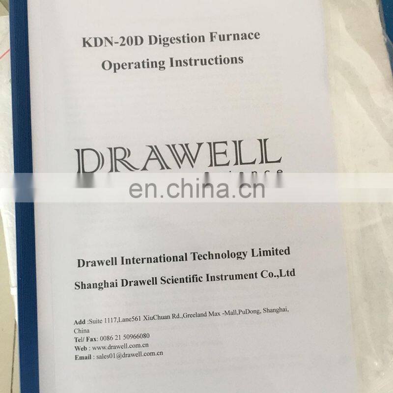 KDN-D Series Digital Display Temperature Controllable Digestion Furnace