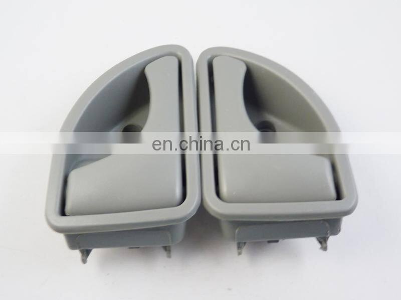 Grey color INTERIOR DOOR HANDLE Fit For RENAULT 8200259376 8200259377