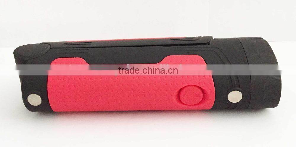 16+1 LED flexible small size super bright magnetive work light with torch