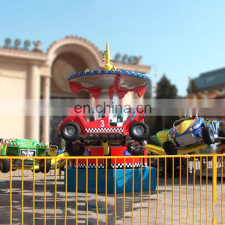 Shopping mall jumping crazy dance car kids rotary bounce car rides for sale