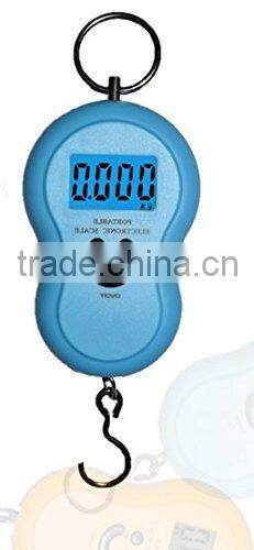 Potable Electronic Scale with Built in Thermometer For Travel /Hanging Luggage/ Fishing Hook / Pocket Food Diet