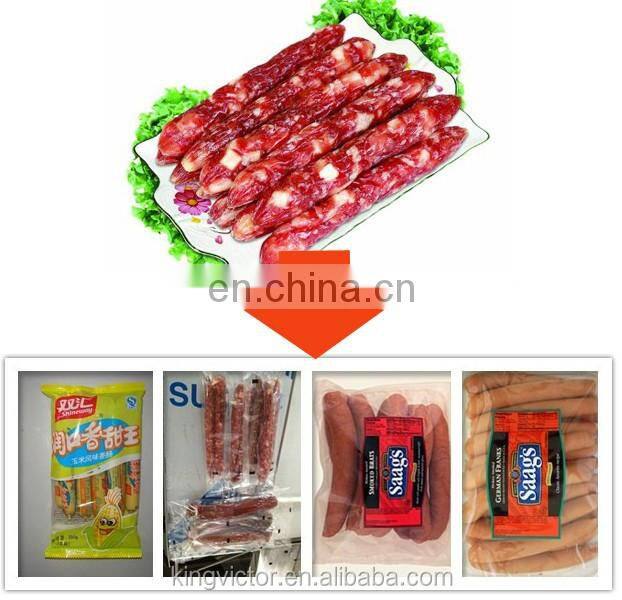 High Speed Ham Sausage Packaging Machine Dried Meat Sachet Packing Machine