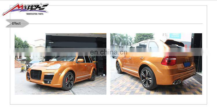 Madly body kits for Cayenne 957 body kit style TE made of High quality FRP Grade A PU material body kit for Porsche Cayenne 957