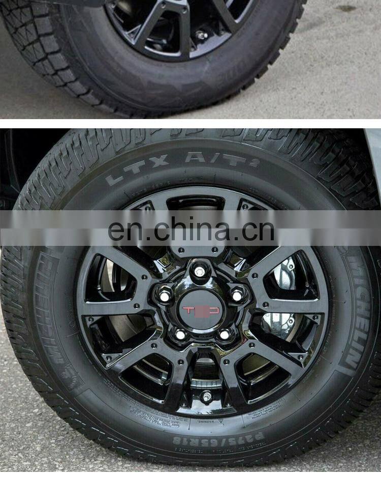For 2014+ Tundra Center Cover For 18" Off Road Wheel Rim TRD PRO 4PCS