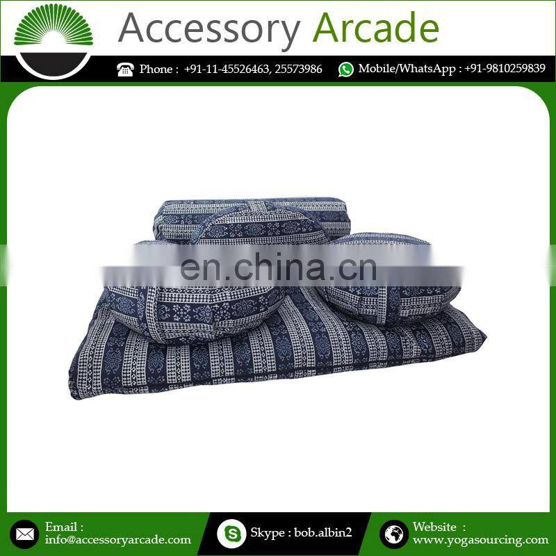 Top Quality Meditation Solid Color Yoga Cushion Meditation Set Buy at Lowest Price