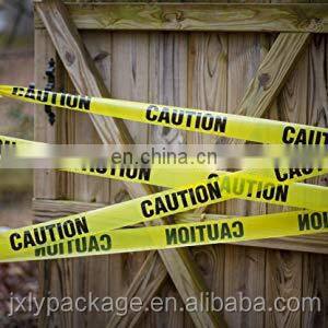 Non-adhesive PE Warning Tape PE Barricade Hazard Warning Caution Tape Barrier Safety Tape