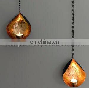 frosted glass votive candle holder