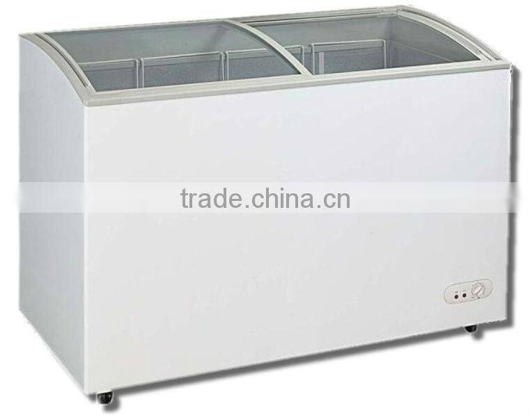 smad 3.5 cu Feet White Chest Freezer Top Load Small Kitchen Compact Easy Use freezer