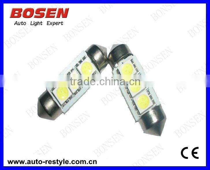 Festoon C5W Canbus auto interior bulbs 6smd car lamp
