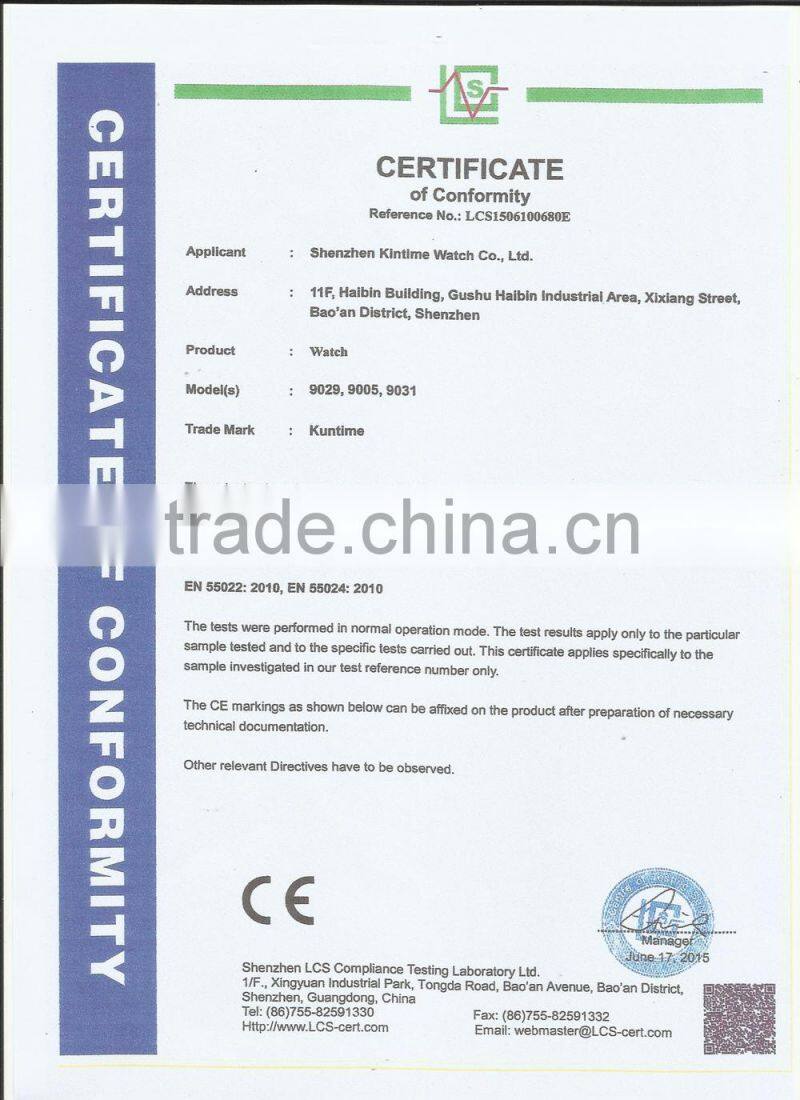 2015 Eco-friendly sandalwood Wristwatch Wooden Watch with date