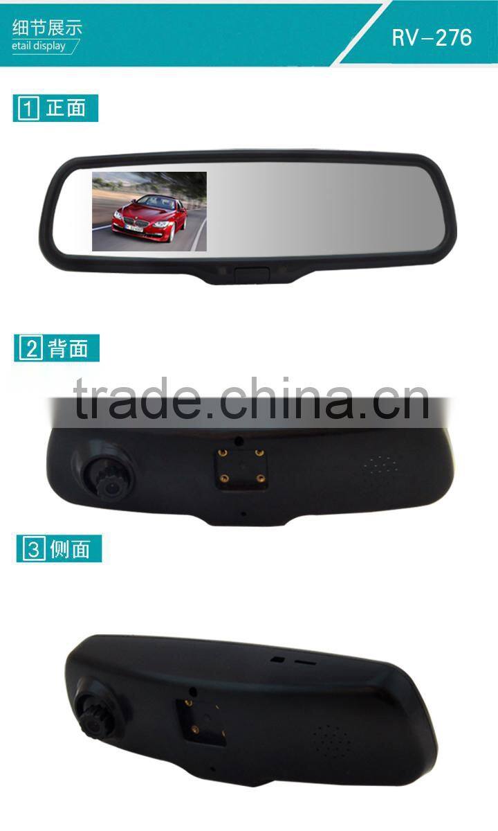 HD 2.7 inch screen Car Rearview mirror/Car Black Box/auto-dimming mirror