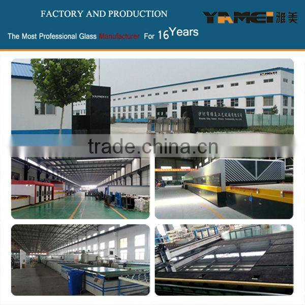 Online selling! 12mm thick toughened glass for door