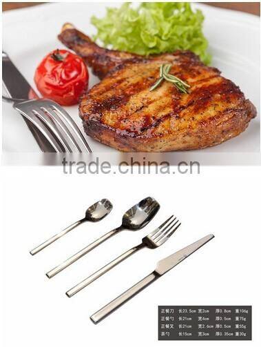 4pcs children flatware stainless steel cutlery set