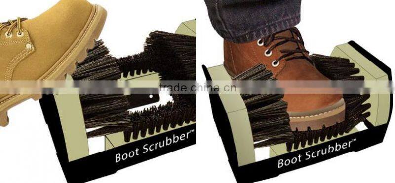 Hot sell Boot Cleaner Wood Brush Kit Scrubber Suede Shoe Sneaker Scraper