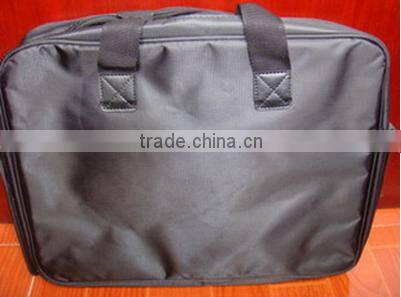 2015 wholesale 18.4inch nylon black portable laptop case