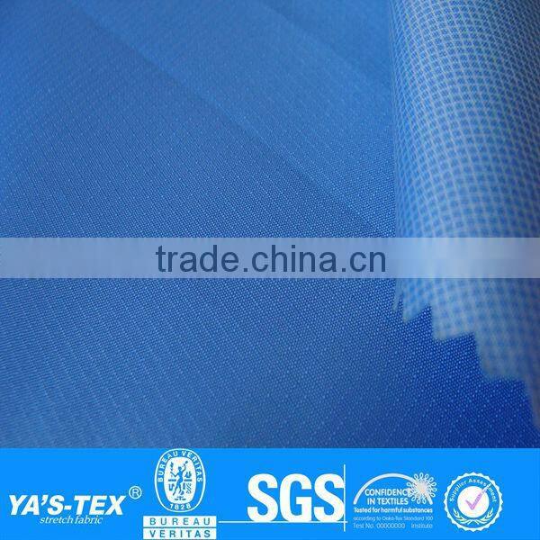 breathable pu coated ripstop nylon taffeta fabric