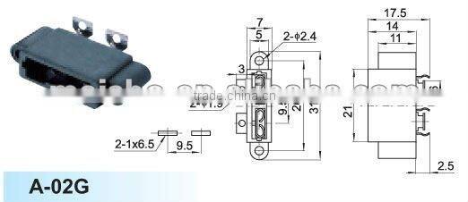 Universal balde din fuse holder