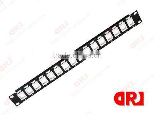 16 ports rj45 blank patch panel