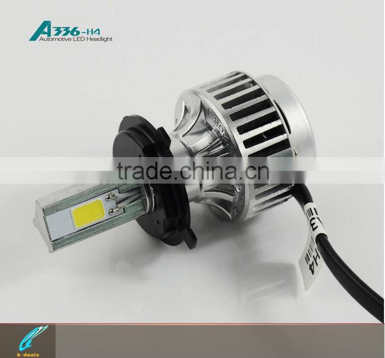 B-deals 12 month warranty car LED lighting, h4 h11 h13 9006 9007LED headlight,A336 led headlight conversion kit