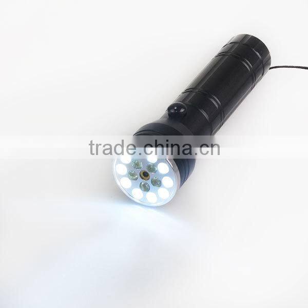 With White Light Aluminum Red Laser Torch Light