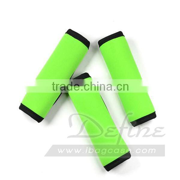 Luggage Handle Parts Neoprene grip cover with logo printing