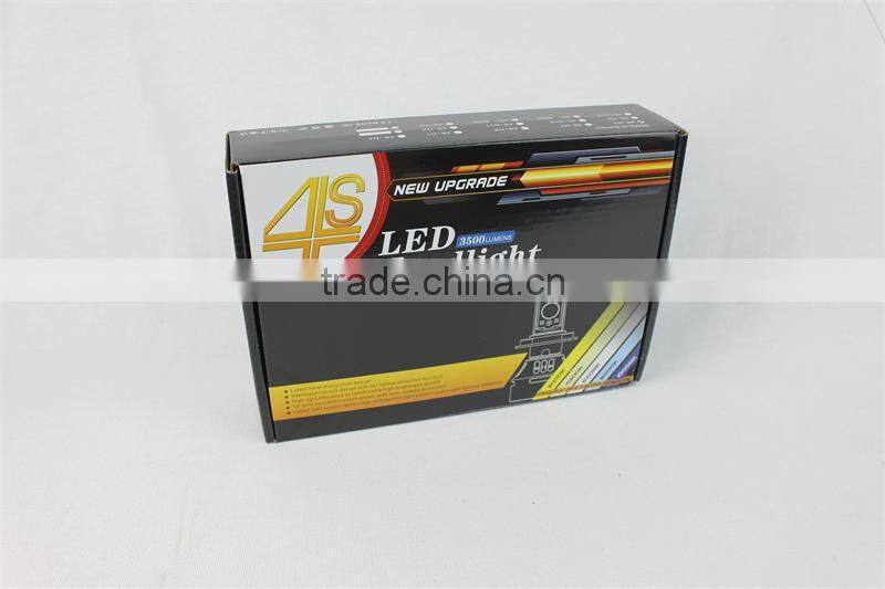 NEWEST 4S LED headlight! powerful 3500LM 35W h11 power led headlight kit made in CHINA