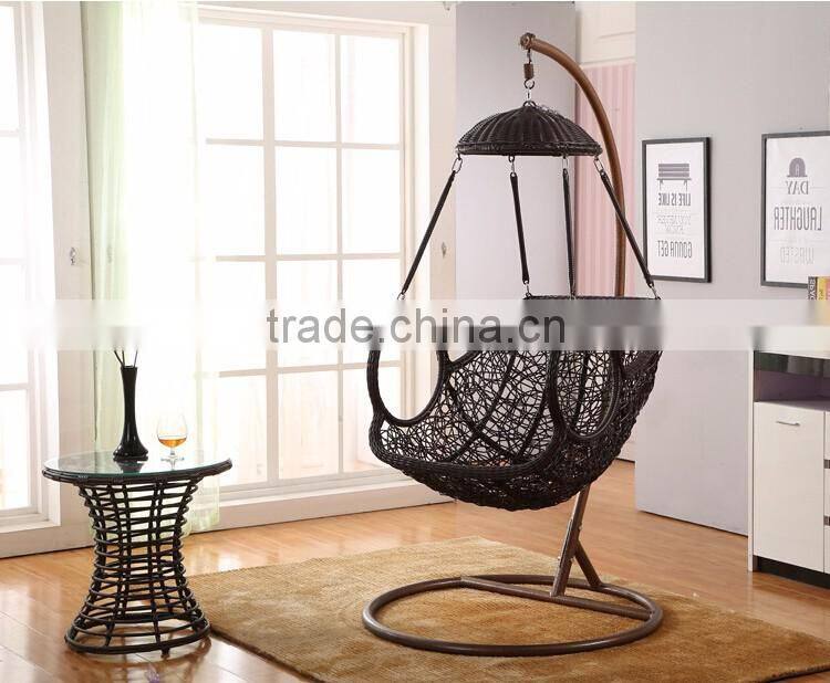 Cover Bird's Nest Hanging Baby Rattan Wicker Indoor Living Room Plastic Swing Chair