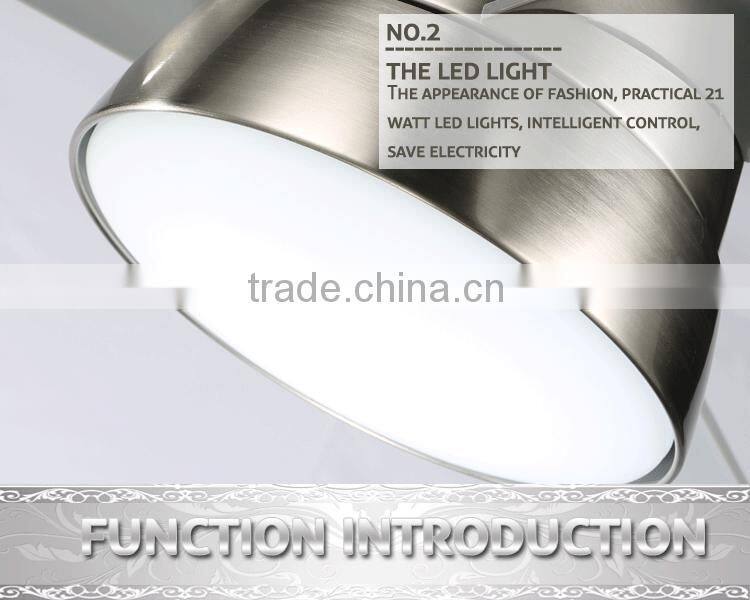 Plastic Blades Remote Switch 36'' Light Fan