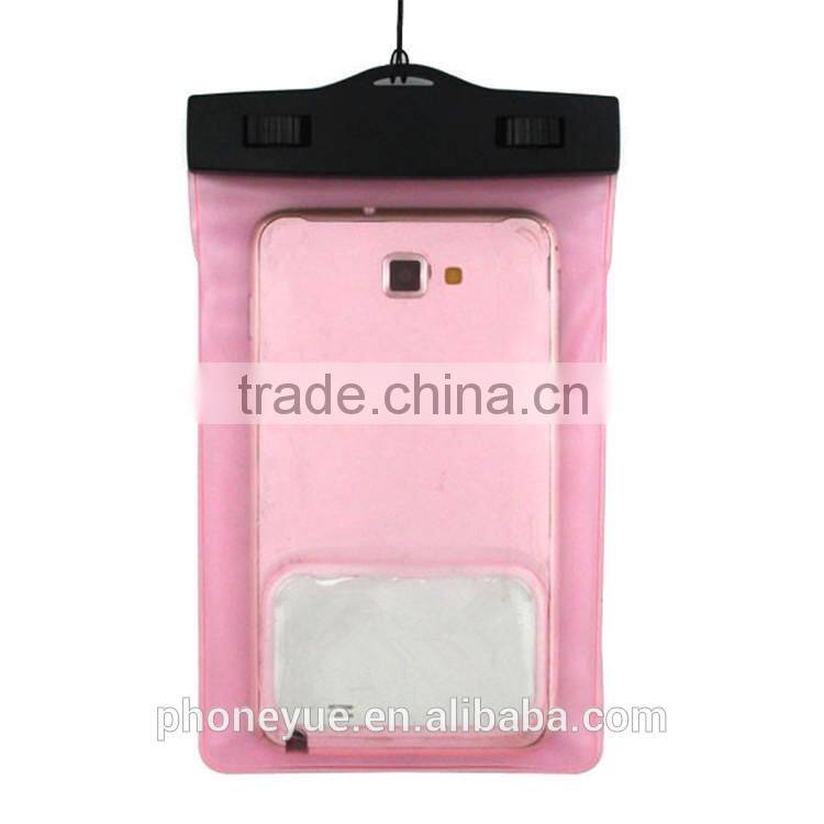bigger size clear waterproof underwater pouch dry bag case for samsung a7