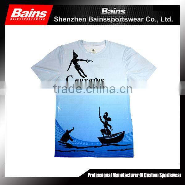 High quality sublimation custom made t-shirts&t shirts for sublimation printing&sublimation t shirts design
