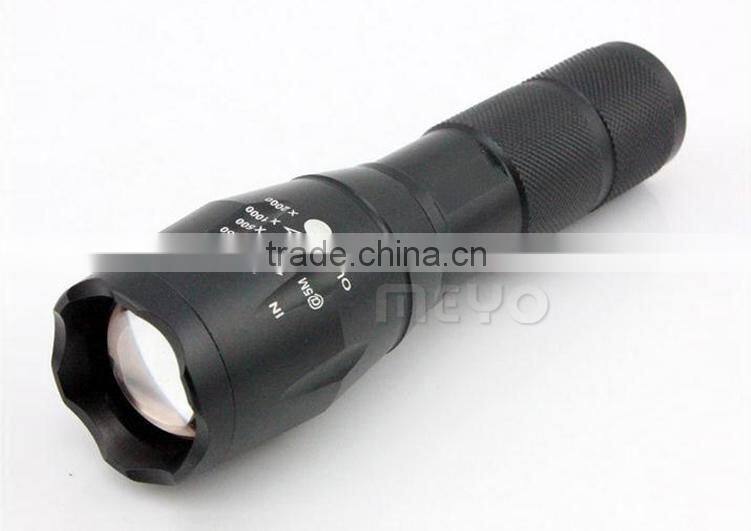 Customize Painting Military Grade Tactical WaterProof Torch Lamp