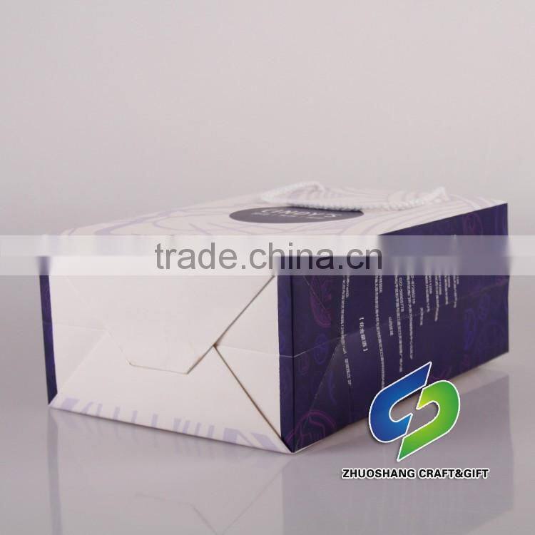 2016 China custom printing paper bag, shopping paper bag