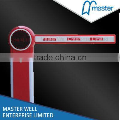 Smooth operation electric gate barrier