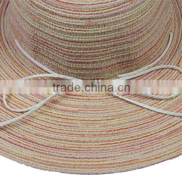 wholesale alibaba colorful straw lady hat for summer