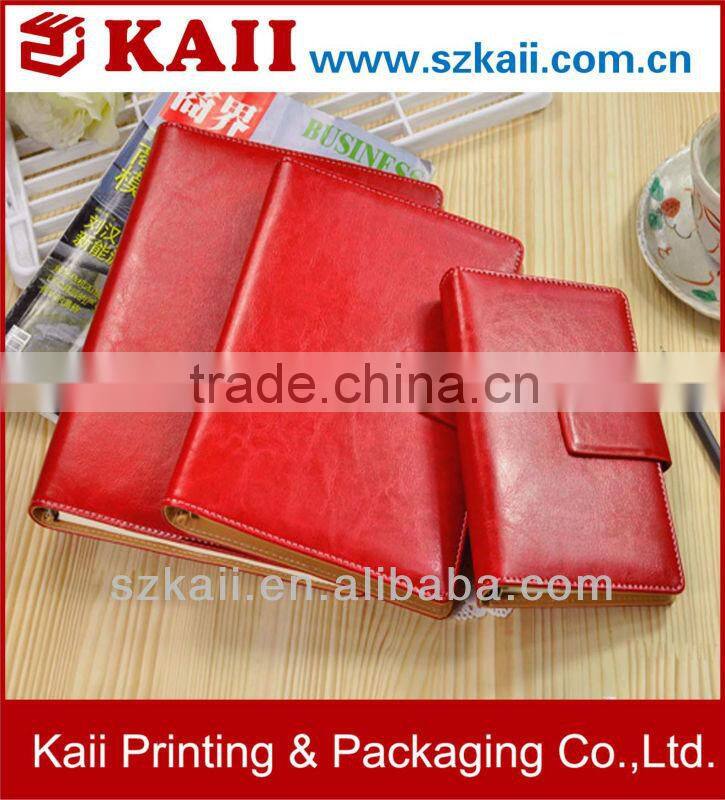 small size spiral notebook with colored paper for daily notes writing