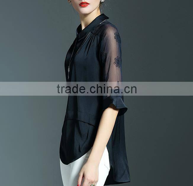 apparel manufacturers china apparel shirt stand-up collar shirt