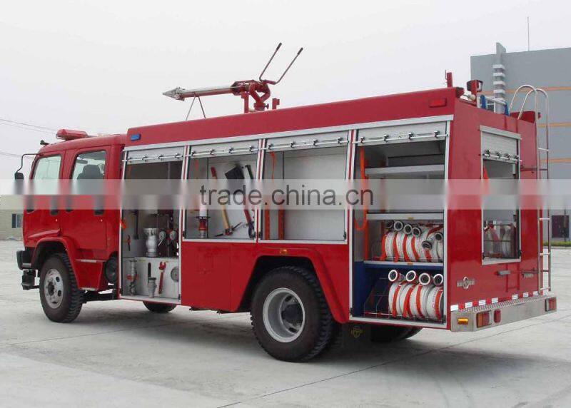 Emergency Rescue Water Tank Fire Fighting Truck