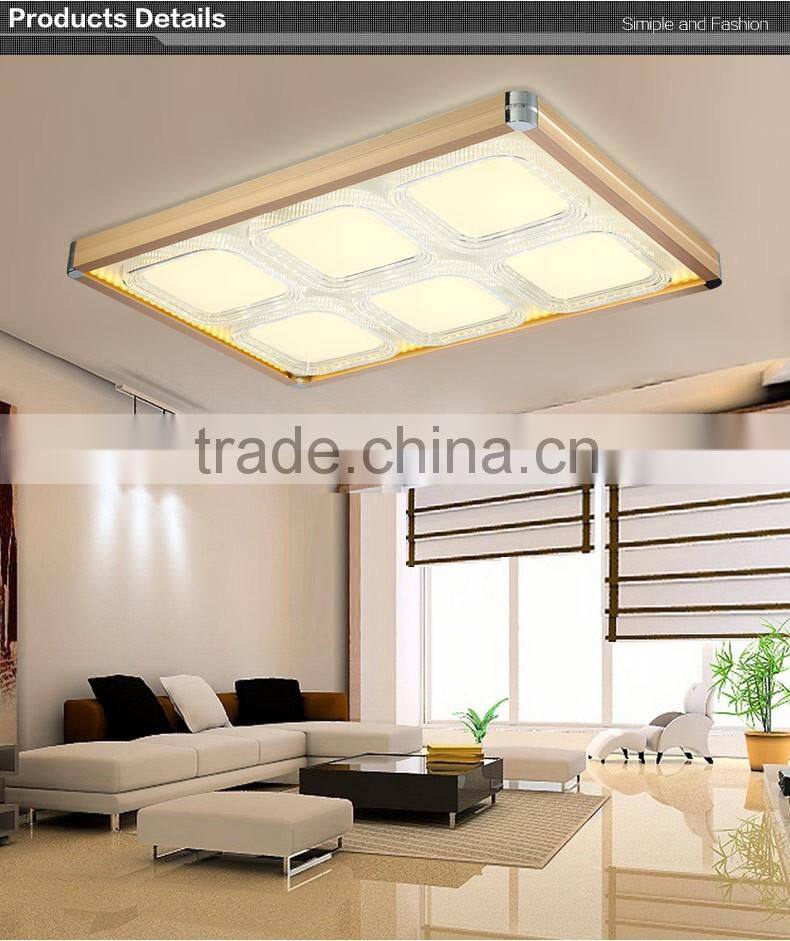 2016 high quality ceiling light fixtures led 5 years gurantee 60WX2