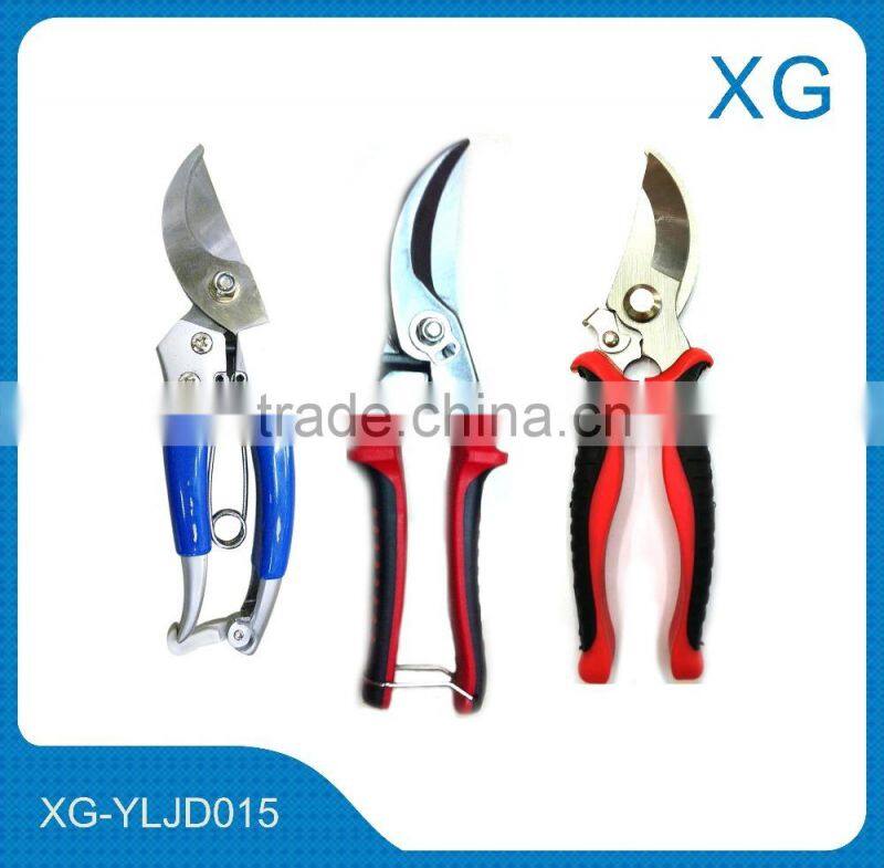 Heavy duty big size pruning shears hand shears tree scissors garden branch cutter