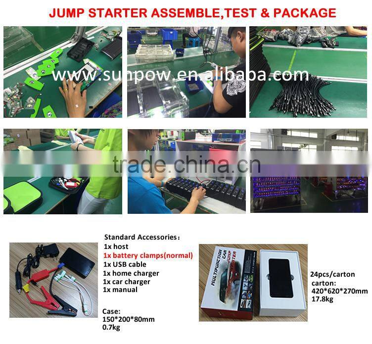 Charger Portable Car Jump Starter Jump Starter Power Station