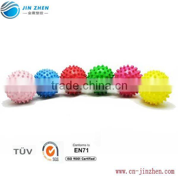 promotional manufacturer offer 9cm spiky shape massage ball body arm pain stress relief mini massage ball