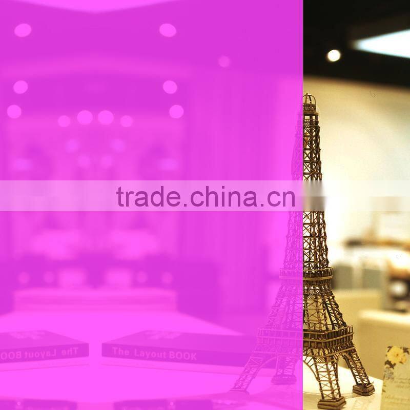 Decorative PET azaleineTransparent Color Window Film similar to 3M