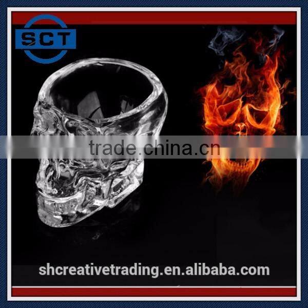 Mysterious Skull Head Glass Cup