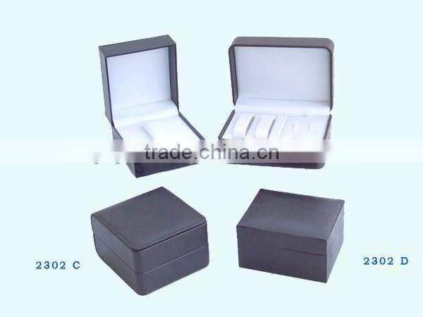 Factory custom leather gift box/leather packaging box/PU leather box
