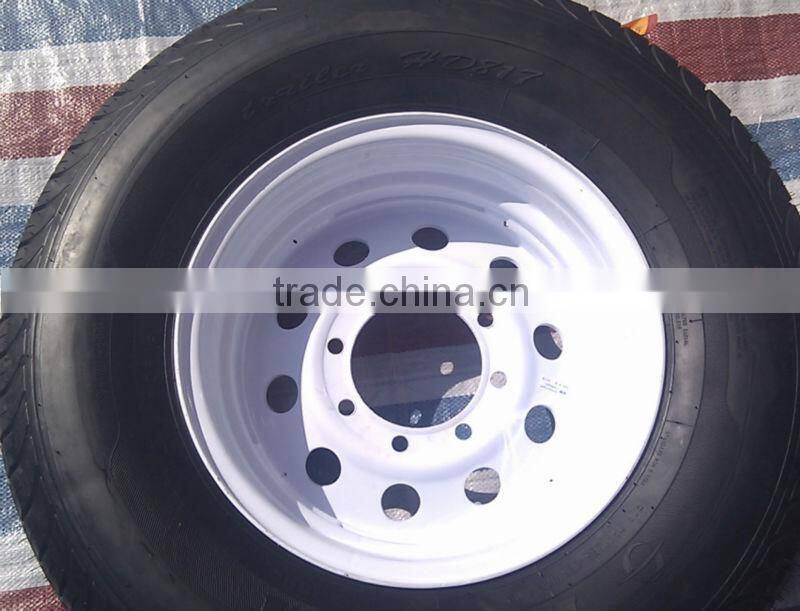 jinyu tires assembled with wheel