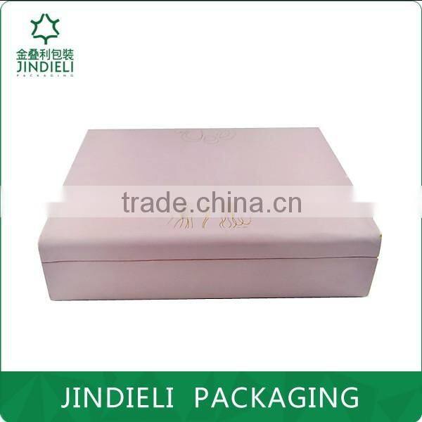 pink handmade nice cosmetic set box packaging